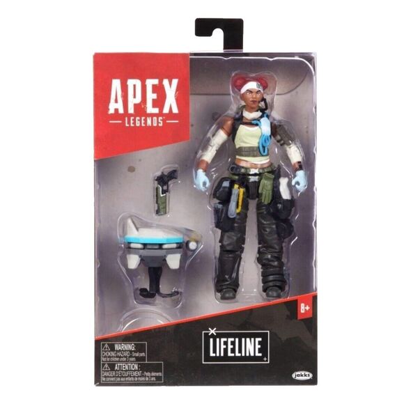 Apex Legends Series 6 Lifeline Action Figure Jakks 25 Points Of Articulation NIB - Picture 1 of 3